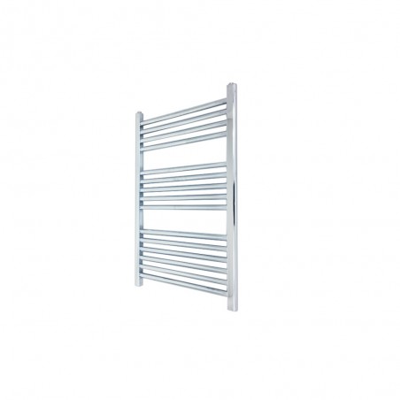 Straight Chrome Towel Rail - 400 x 800mm