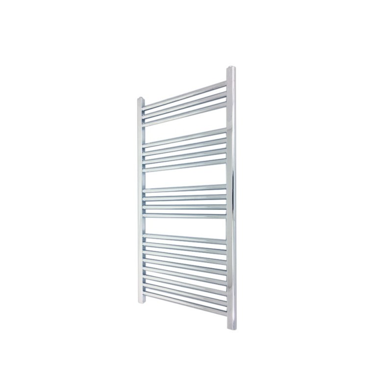 Straight Chrome Towel Rail - 400 x 1000mm