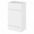 Fusion 500mm Toilet Unit with Polymarble Top - Gloss White