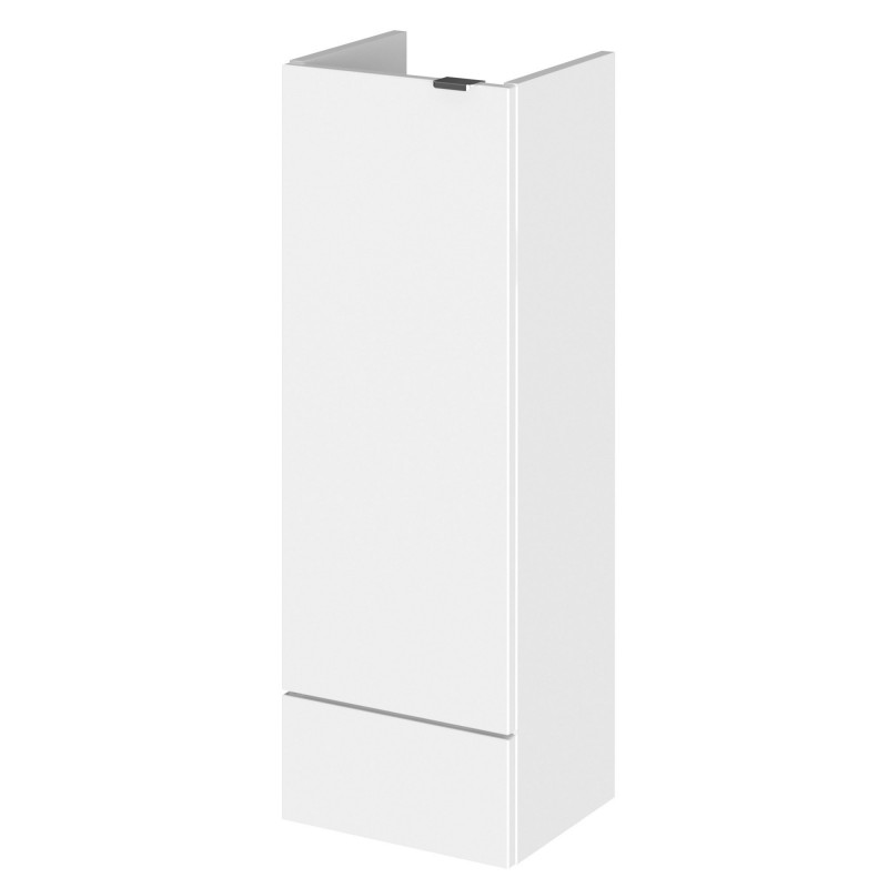 Fusion Fitted 300mm Slimline Base Unit - White Gloss