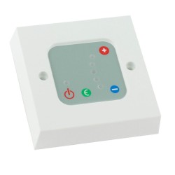 Regent White Designer Towel Rail - 500 x 1000mm - Thermostatic Controller