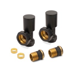 Angled Black Valves Components