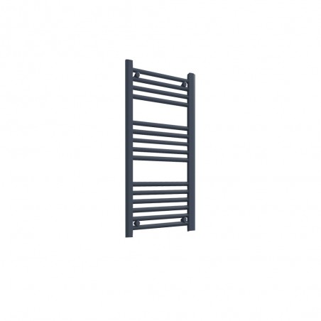 Straight Anthracite Towel Rail - 300 x 800mm