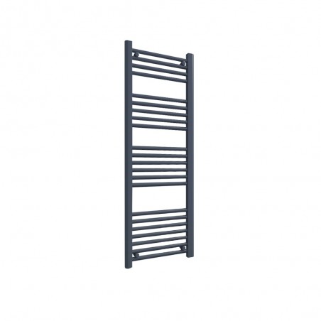 Straight Anthracite Towel Rail - 400 x 1200mm