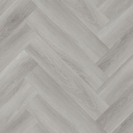 Kraus Rigid Core Herringbone Luxury Vinyl Tiles - Owsten Grey