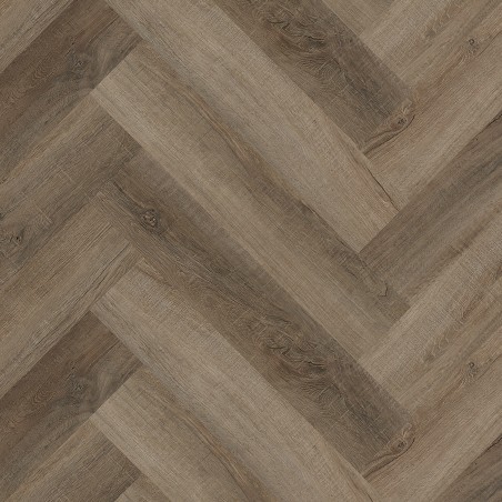 Kraus Rigid Core Herringbone Luxury Vinyl Tiles - Odell Oak