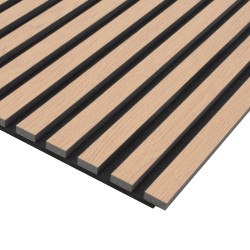 Kraus Refined Living Natural Oak Acoustic Wall Panel - 573mm x 2400mm - Panel