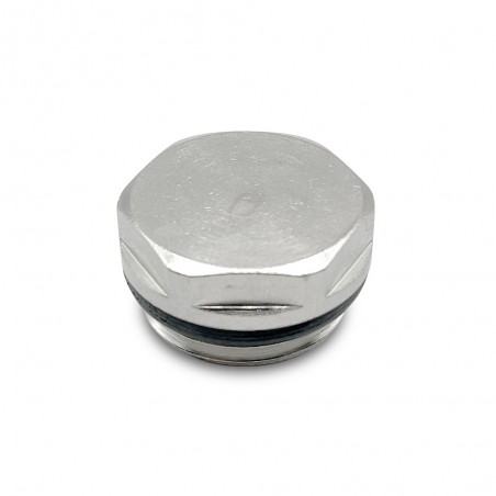 Chrome Blank Plug (for Radiators or Towel Rails)