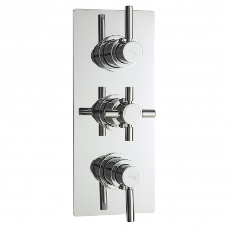 Tec Pura Plus Triple Thermostatic Valve Diverter