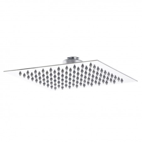 Chrome Square Fixed Shower Head 200mm