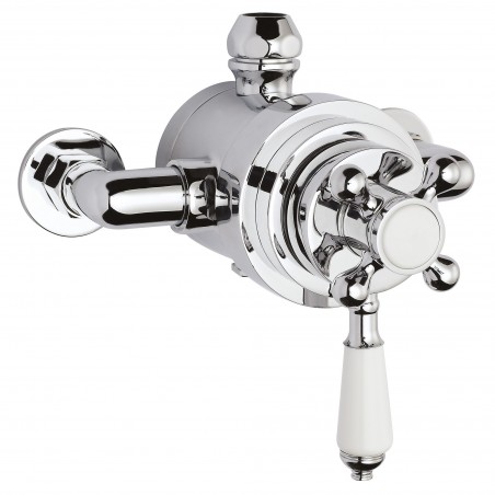 Victorian Dual Thermostatic Shower Valve