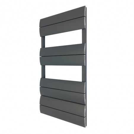 Regent Anthracite Designer Towel Rail - 500 x 1000mm