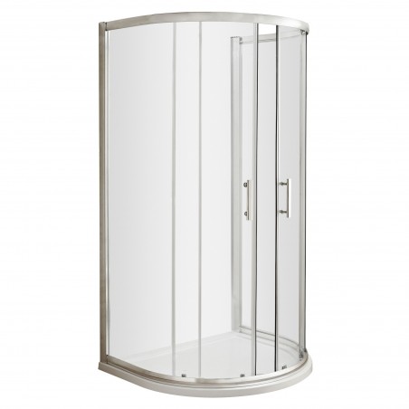 Pacific D Shape Shower Enclosure 1050mm