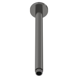 Ceiling Mounted Shower Arm 300mm - Brushed Pewter