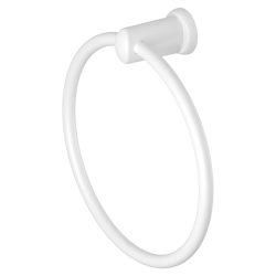 White Magnetic Towel Ring Holder