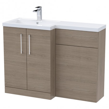 Arno 1100mm Left Hand Combination - Solace Oak