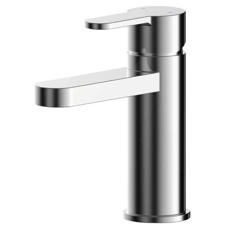 Arvan Mono Basin Mixer With Push Button Waste - Chrome Arvan Mono Basin Mixer With Push Button Waste - Chrome