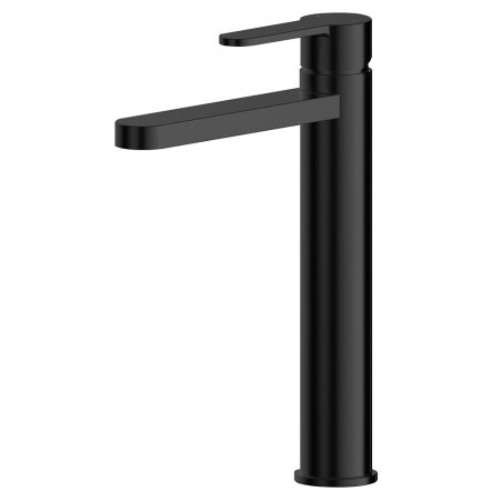 Arvan High-Rise Mono Basin Mixer - Matt Black