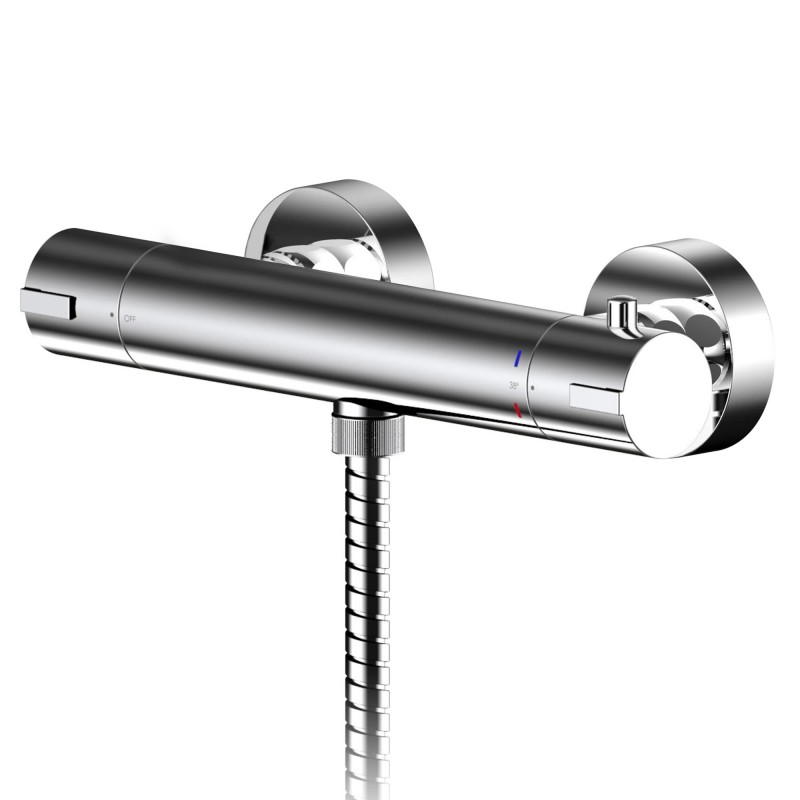 Arvan Thermostatic Bar Valve - Chrome Arvan Thermostatic Bar Valve - Chrome