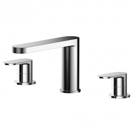 Binsey Deck Mounted 3 Tap Hole Bath Filler