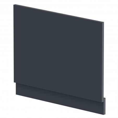 700mm Bath End Panel - Soft Black