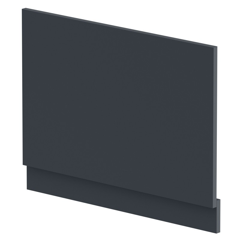 750mm Bath End Panel - Soft Black