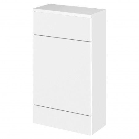 Fusion 500mm Compact Toilet Unit - Gloss White