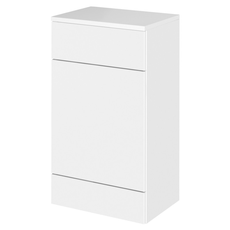 Fusion 500mm Toilet Unit - Gloss White Fusion 500mm Toilet Unit - Gloss White