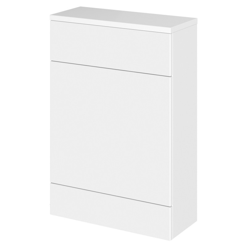 Fusion 600mm Compact Toilet Unit - Gloss White Fusion 600mm Compact Toilet Unit - Gloss White