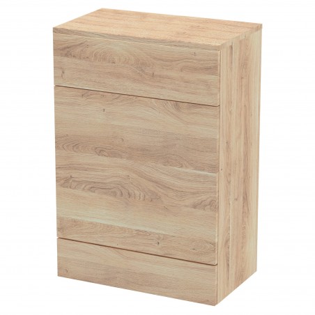 Fusion 600mm Full Depth WC Unit - Bleached Oak