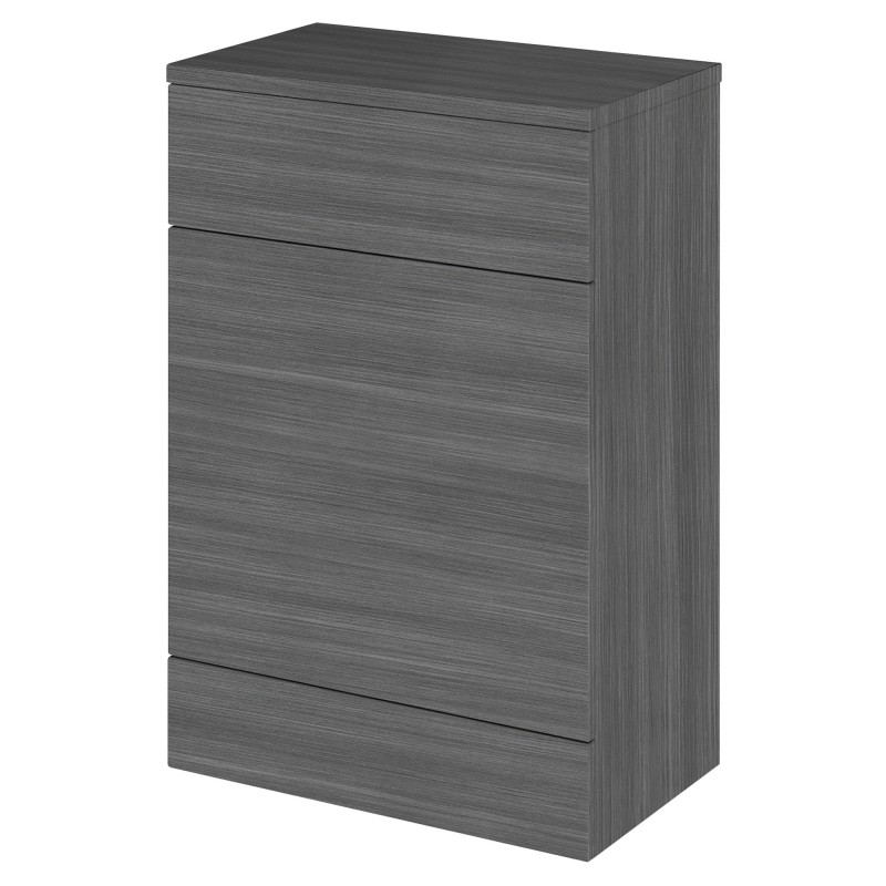 Fusion 600mm Toilet Unit - Anthracite Woodgrain Fusion 600mm Toilet Unit - Anthracite Woodgrain