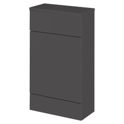 Fusion 500mm Compact Toilet Unit - Gloss Grey