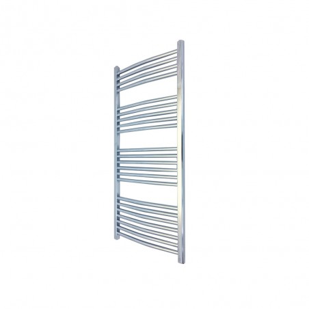 Curved Chrome Towel Rail - 400 x 1200mm