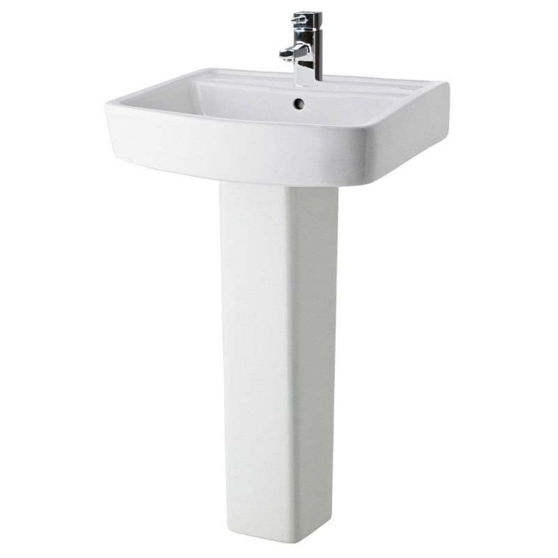 Bliss 520mm Basin & Pedestal Bliss 520mm Basin & Pedestal