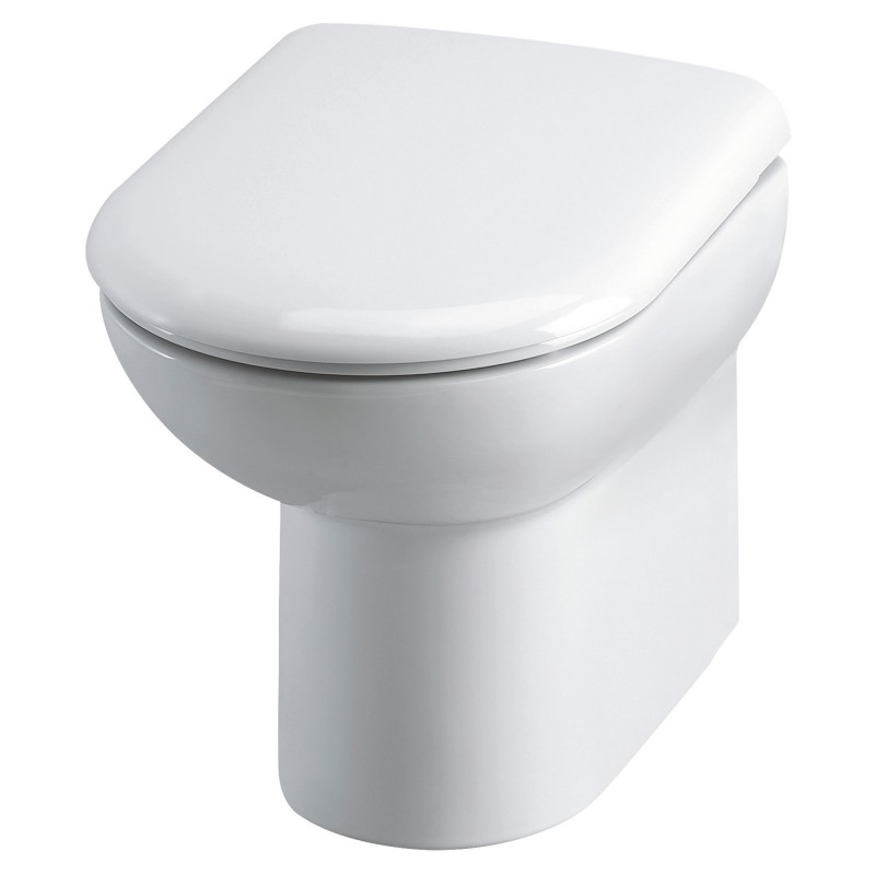 Fusion Round Back To Wall Pan & Seat