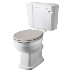 Comfort Height Close Coupled Toilet Pan & Cistern