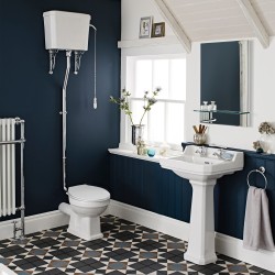Carlton High Level Pan, Cistern and Flush Pipe Kit - Insitu