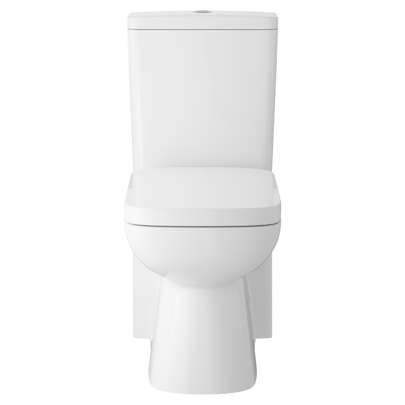Arlo Close Coupled Toilet Pan, Cistern and Soft Close Toilet Seat Arlo Close Coupled Toilet Pan, Cistern and Soft Close Toilet Seat