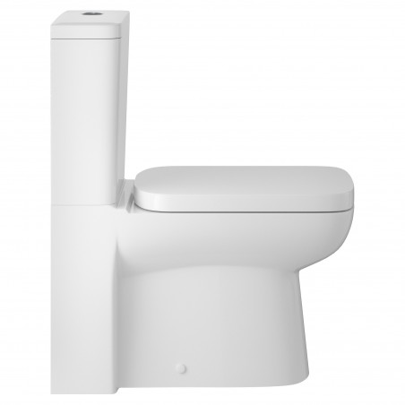 Arlo Close Coupled Toilet Pan, Cistern and Soft Close Toilet Seat