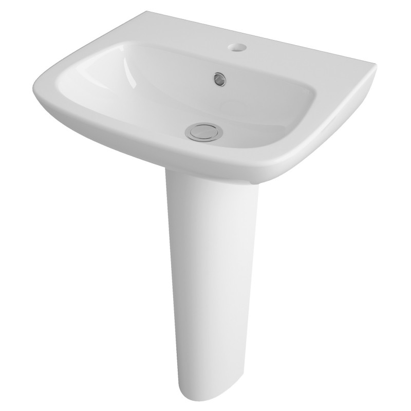 Ambrose 500mm Basin & Pedestal Ambrose 500mm Basin & Pedestal