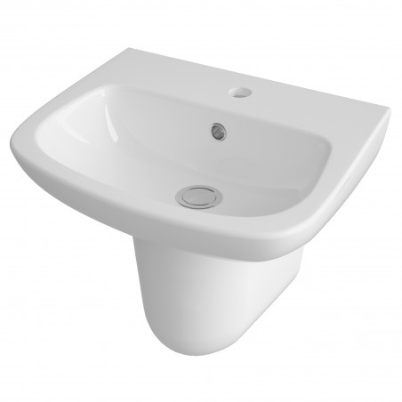 Ambrose 500mm Basin & Semi Pedestal