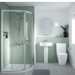 Provost 420mm Basin & Pedestal - Insitu