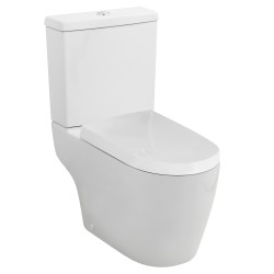 Provst Semi Flush to Wall Toilet Pan and Cistern