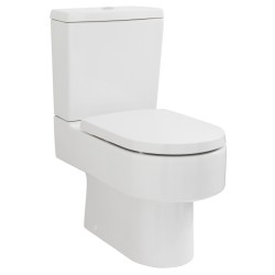 Provost Semi Flush to Wall Toilet Pan and Cistern