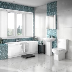 Asselby 600mm Basin & Pedestal - Insitu