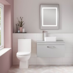 Asselby Close Coupled Toilet - Insitu