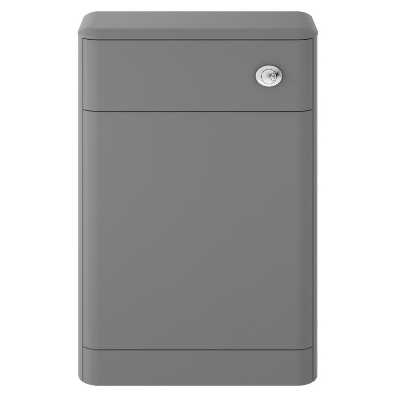 Solar Cool Grey 550mm x 200mm Toilet Unit