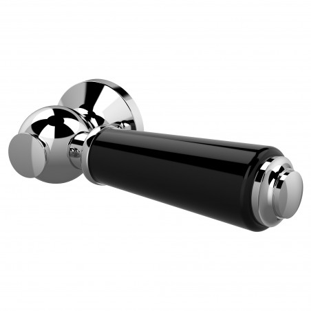 Black Ceramic Handle Toilet Lever