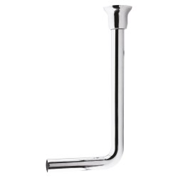 Traditional Chrome Low Level Toilet Flush Pipe Pack