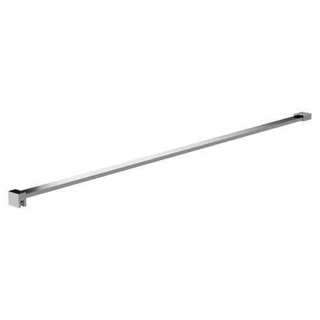 Shower Screen Flat Support Bar - Chrome